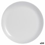 Piatto da pranzo Luminarc Diwali Granit Grigio Vetro Vetro temperato Ø 27 cm (24 Unità)