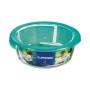 Porta Pranzo Rotondo con Coperchio Luminarc Keep'n Lagon 920 ml 15,6 x 6,6 cm Turchese Vetro (6 Unità)