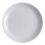 Piatto da pranzo Luminarc Diwali Granit Grigio Vetro Vetro temperato 25 cm (24 Unità)