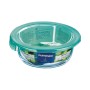 Porta Pranzo Rotondo con Coperchio Luminarc Keep'n Lagon Turchese 420 ml 11,5 x 5,4 cm Vetro (6 Unità)