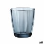 Bicchiere Bormioli Rocco Pulsar Azzurro Vetro 390 ml (6 Unità)