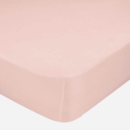 Lenzuolo con angoli HappyFriday BASIC Rosa chiaro 140 x 200 x 32 cm