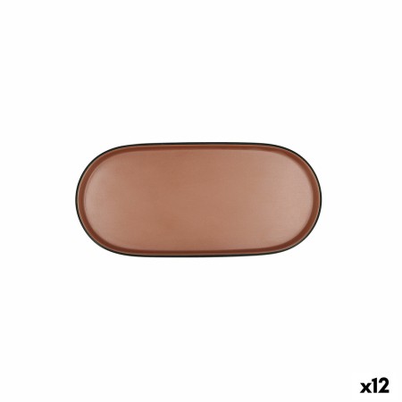 Ciotola per Aperitivi Bidasoa Gio Marrone Plastica 23 x 10 cm 12 Unità