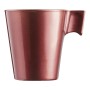 Tazza Mug Luminarc Flashy Rosso 80 ml Vetro (24 Unità)