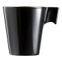 Tazza Mug Luminarc Flashy Nero 80 ml Bicolore Vetro (24 Unità)