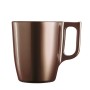 Tazza Mug Luminarc Flashy Marrone 250 ml Vetro (6 Unità)