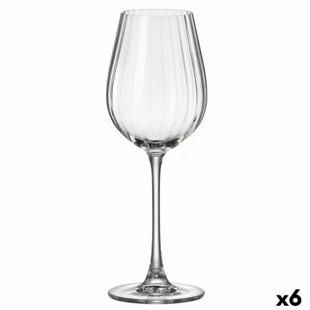 Calice per vino Bohemia Crystal Optic Trasparente 400 ml 6 Unità