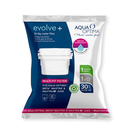 Filtro dell'acqua Aqua Optima Single Life Evolve Set 12 Unità