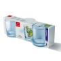 Set di Bicchieri Bormioli Rocco Iride Azzurro 3 Unità Vetro 255 ml