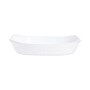 Teglia da Cucina Luminarc Smart Cuisine Bianco Vetro 34 x 25 cm (6 Unità)