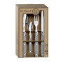 Set di Posate Lou Laguiole Comptoir Grigio Metallo 24 Pezzi