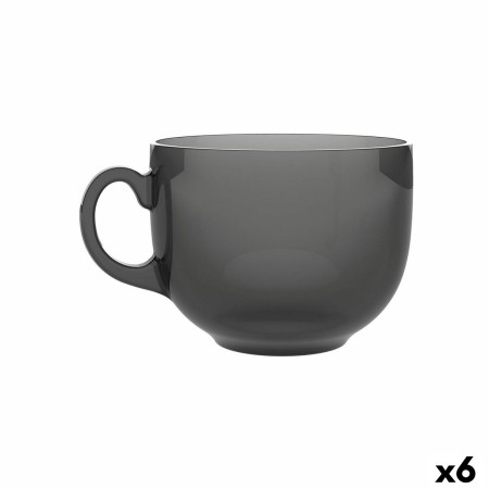 Tazza Luminarc Alba Grigio Vetro 500 ml (6 Unità)