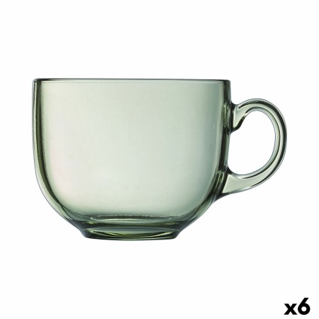 Tazza Luminarc Alba Verde Vetro 500 ml (6 Unità)