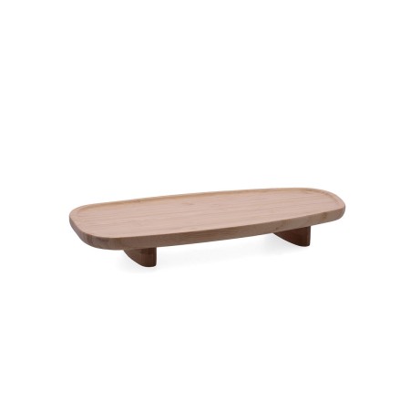 Vassoio per aperitivi Bidasoa Bambu Marrone Legno 36 x 15,5 x 4,8 cm