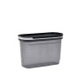 Barattolo Quid City Con coperchio Dispenser 1,2 L Grigio Plastica (12 Unità)