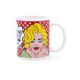 Tazza Quid Pin Up Fumetti Multicolore Ceramica 330 ml (12 Unità)