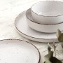 Set di Stoviglie Quid Duna Beige Ceramica 12 Pezzi