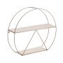 Scaffale Vinthera Moa Dorato Acciaio 50 x 12 cm (6 Unità)