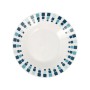 Piatto Fondo Quid Simetric Azzurro Ceramica 20 cm (12 Unità)