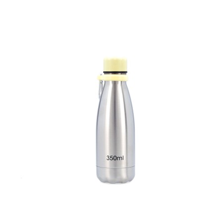 Thermos Quid Sugar Giallo Metallo 350 ml