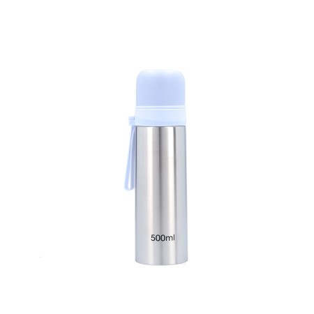 Thermos Quid Sugar Azzurro Metallo 500 ml