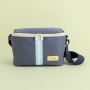 Borsa Termica Quid Sugar Portamerenda Grigio 23 x 15 x 15 cm