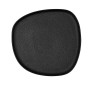 Piatto da pranzo Bidasoa Fosil Nero Ceramica Quadrato 26,3 x 25,5 x 2,4 cm (6 Unità)