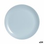 Piatto da pranzo Luminarc Diwali Paradise Azzurro Vetro 25 cm (24 Unità)