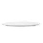 Vassoio per aperitivi Bidasoa Fosil Bianco Ceramica Allumina 25,2 x 24,8 x 1,2 cm (6 Unità)