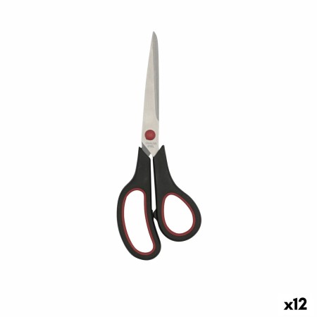 Forbici da Cucina Quid Rico Nero Rosso Metallo 21 cm (12 Unità)