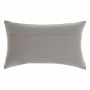 Cuscino DKD Home Decor Grigio Velluto Poliestere Rosa (50 x 30 cm)