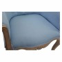 Poltrona DKD Home Decor Azzurro Poliestere Legno (58 x 56 x 69 cm)