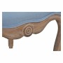 Poltrona DKD Home Decor Azzurro Poliestere Legno (58 x 56 x 69 cm)