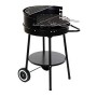 Barbecue a Carboni con Ruote DKD Home Decor Nero Metallo Plastica 59 x 49,5 x 82 cm