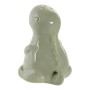 Portasale con Coperchio DKD Home Decor LC-173478 Dinosauro Bianco Verde Dolomite 6,6 x 7 x 7,7 cm (2 pcs)