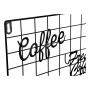 Decorazione da Parete DKD Home Decor Coffee Bianco Nero Vintage 30 x 4 x 38 cm