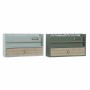 Contenitore per Sistemare Multiuso DKD Home Decor LD-181379 Verde polipropilene Legno MDF 30 x 9 x 17 cm (2 Unità)