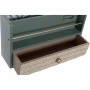 Contenitore per Sistemare Multiuso DKD Home Decor LD-181379 Verde polipropilene Legno MDF 30 x 9 x 17 cm (2 Unità)