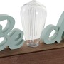 Statua Decorativa DKD Home Decor Beach LED Verde Blu Marino Mediterraneo 34 x 8 x 16 cm (2 Unità)