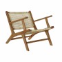 Poltrona DKD Home Decor MB-182316 Naturale Teca Marrone Chiaro Rattan (69 x 78 x 68 cm)