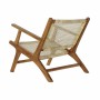 Poltrona DKD Home Decor MB-182316 Naturale Teca Marrone Chiaro Rattan (69 x 78 x 68 cm)