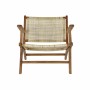 Poltrona DKD Home Decor MB-182316 Naturale Teca Marrone Chiaro Rattan (69 x 78 x 68 cm)