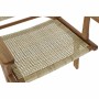 Poltrona DKD Home Decor MB-182316 Naturale Teca Marrone Chiaro Rattan (69 x 78 x 68 cm)