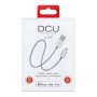 Cavo USB per Caricare Lightning iPhone DCU Argentato 1 m