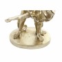 Statua Decorativa DKD Home Decor FZ-95015 18,5 x 11,2 x 29,5 cm Dorato Resina Coloniale Scimmia