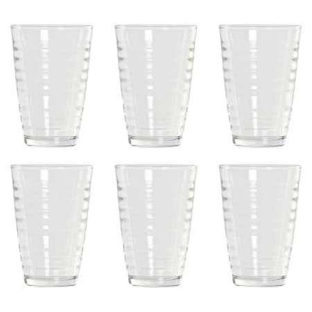 Set di Bicchieri DKD Home Decor 8424001836048 Trasparente Cristallo 300 ml (6 pcs)