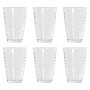 Set di Bicchieri DKD Home Decor 8424001836048 Trasparente Cristallo 300 ml (6 pcs)