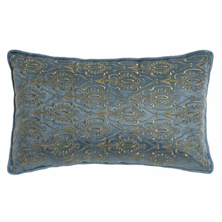 Cuscino DKD Home Decor 8424001850396 Azzurro Dorato 50 x 10 x 30 cm