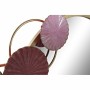 Specchio da parete DKD Home Decor S3019207 Specchio Rosa Dorato Metallo Bianco Cerchi (116 x 8 x 71 cm)