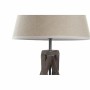 Lampada da tavolo DKD Home Decor Legno Cotone Marrone scuro (35 x 35 x 56 cm)